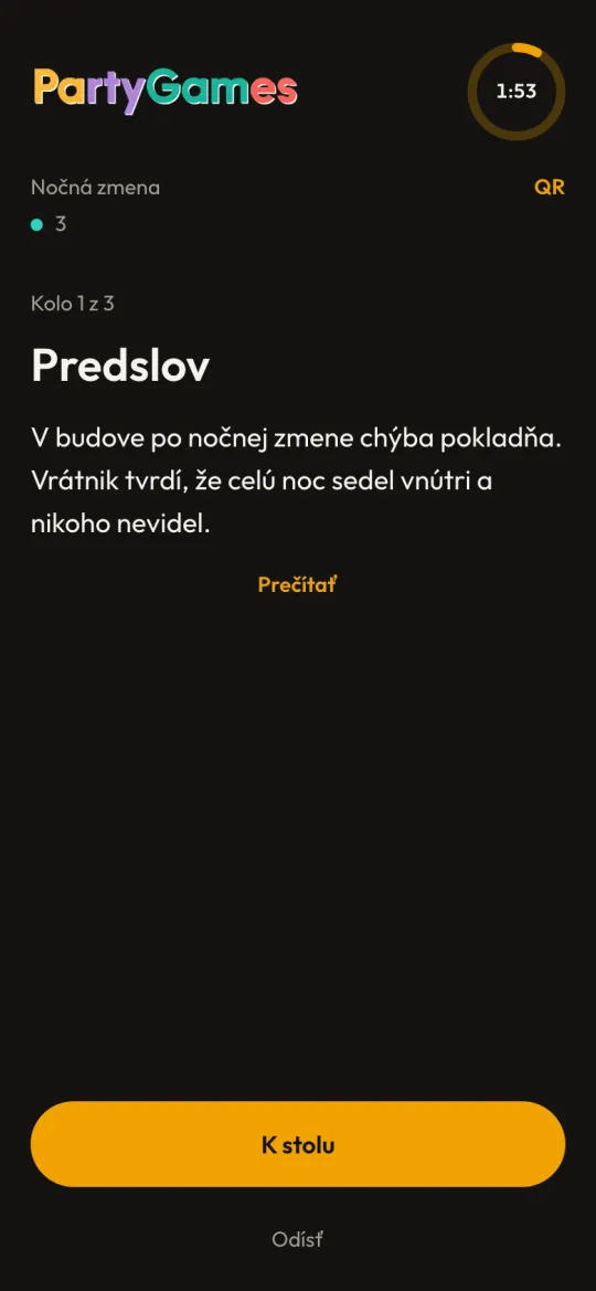 Predslov detektívneho prípadu
