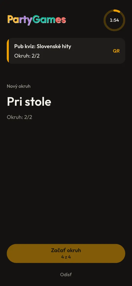Začiatok nového okruhu v pub kvíze